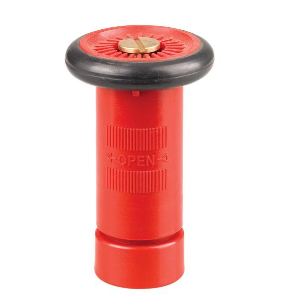 Red Plastic Spray Fire Hose Nozzle For Fire Fighting